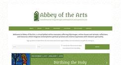 Desktop Screenshot of abbeyofthearts.com